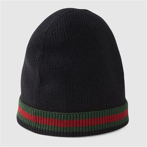 gucci hat wool|gucci wool hat with web.